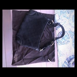 Black coach bag